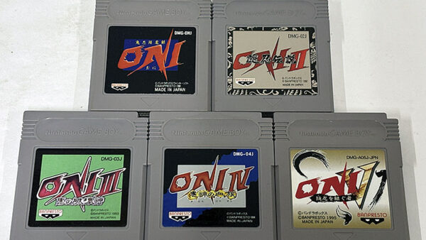 ゲームボーイソフト ONIシリーズ全種を買い取りました