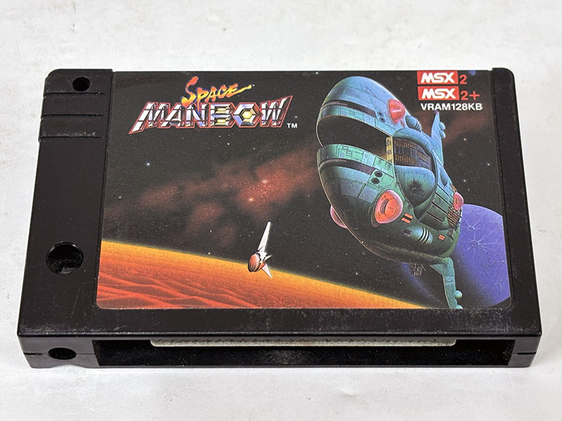 MSXソフト スペースマンボウ カートリッジ 表