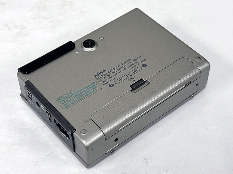 AIWA CassetteBoy HS-P2 本体 背面