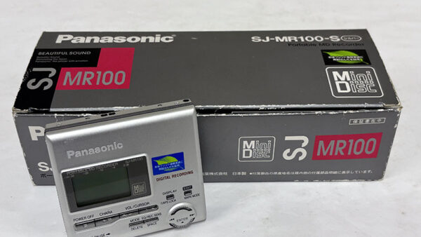 [Panasonic] ポータブルMDプレーヤー SJ-MR100を買い取りました