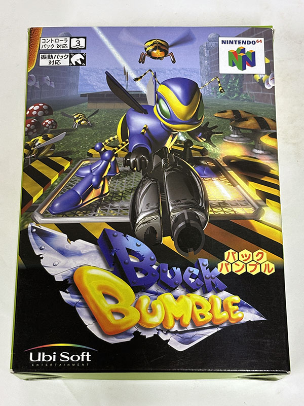NINTENDO64ソフト バックバンブル パッケージ表