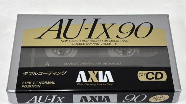 [AXIA] 未開封 カセットテープ AU-Ix90を買い取りました
