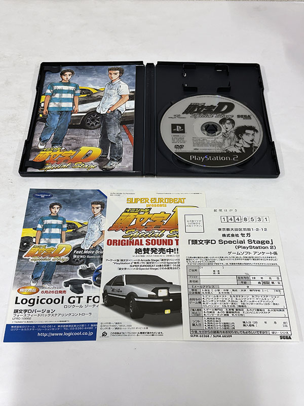 PlayStation2ソフト 頭文字D Special Stage 付属品