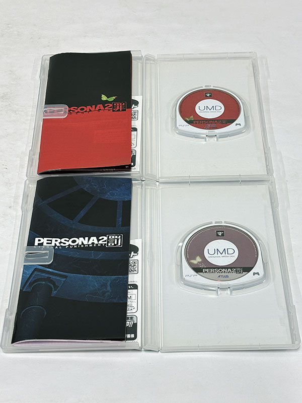 PSPソフト ペルソナ2 罪・罰 付属品