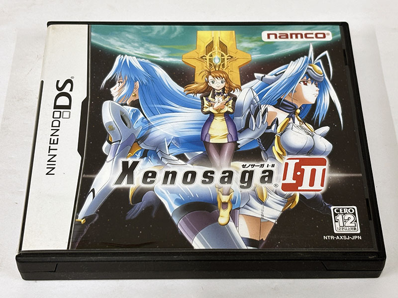 ニンテンドーDSソフト ゼノサーガI・II パッケージ表