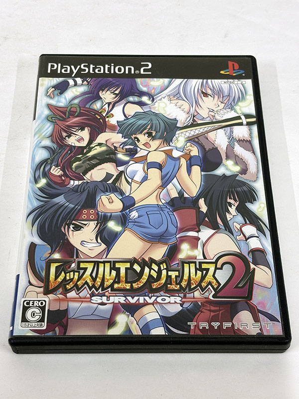 PlayStation2ソフト レッスルエンジェルス サバイバー2 パッケージ表