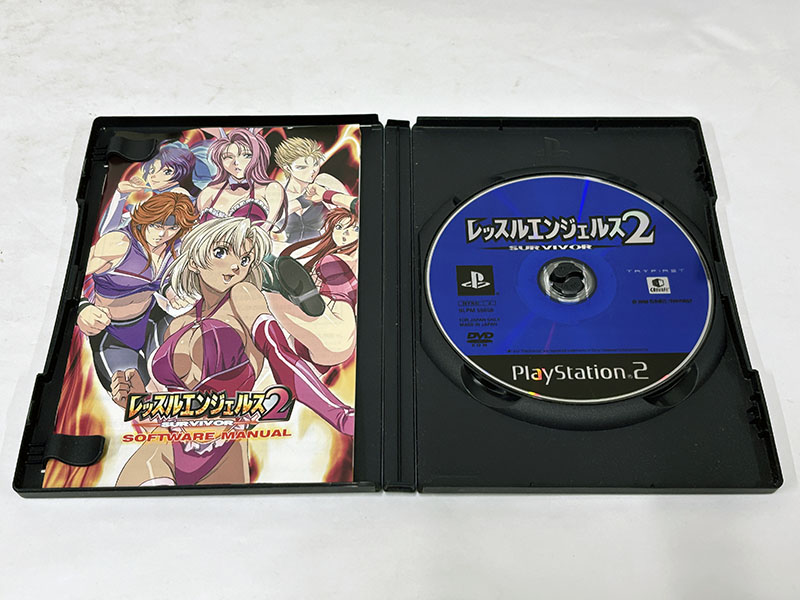 PlayStation2ソフト レッスルエンジェルス サバイバー2 付属品