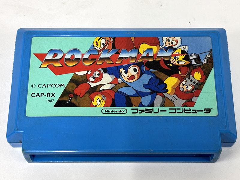 ファミコンソフト 初代 ロックマン 表