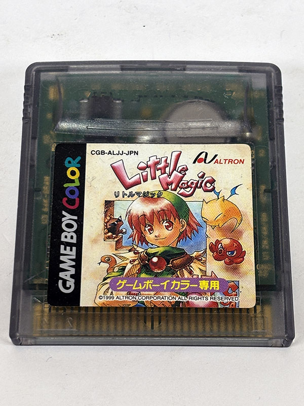 ゲームボーイカラーソフト リトルマジック 表面