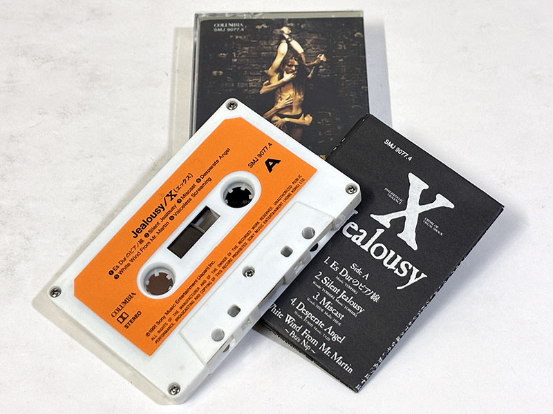 カセットテープ X Jealousy  同梱品