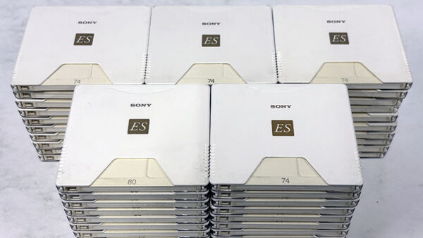[MD] SONY 録音済み ESシリーズを買い取りました