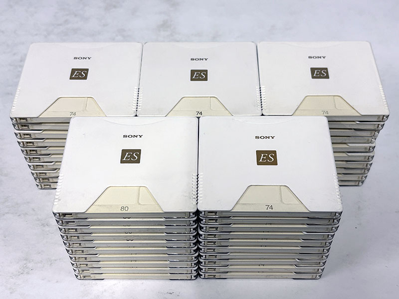 MD SONY 録音済み ESシリーズ その1