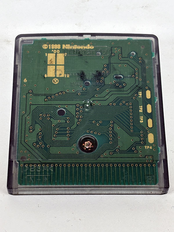 ゲームボーイカラーソフト サムライキッド 裏