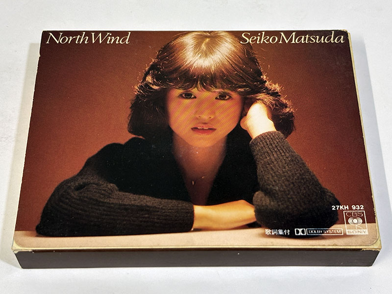 カセットテープ 松田聖子 North Wind ノース・ウィンド パッケージ表