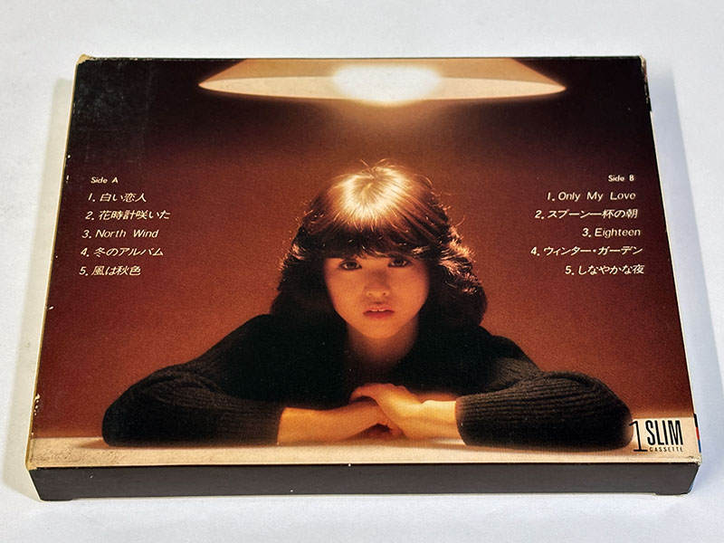 カセットテープ 松田聖子 North Wind ノース・ウィンド パッケージ裏