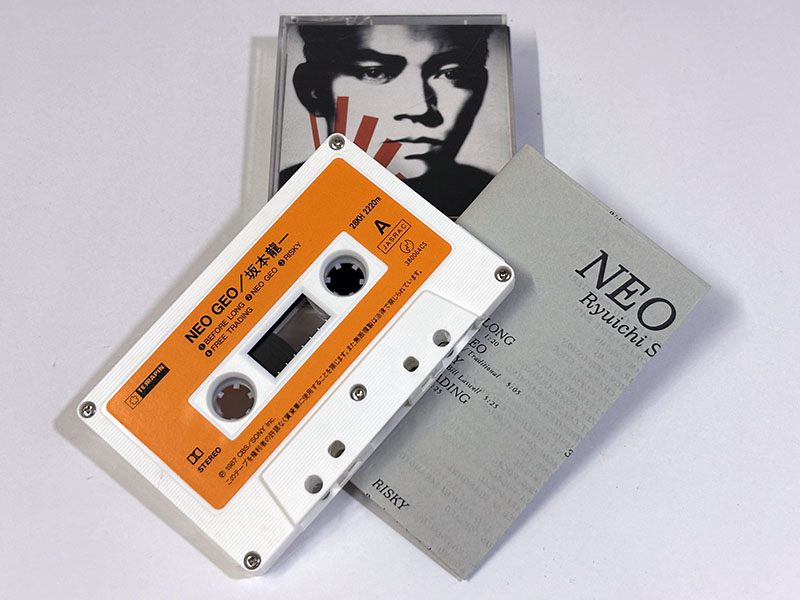 カセットテープ 坂本龍一 NEO GEO ネオ・ジオ 同梱品