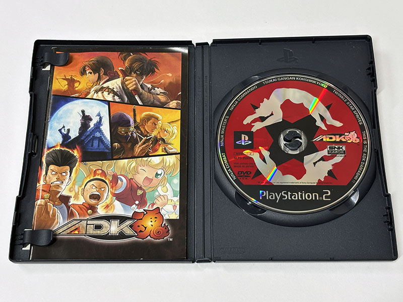 PlayStation2ソフト ADK魂 同梱品