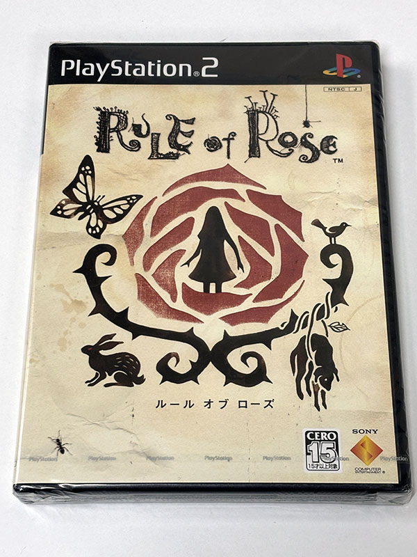 PlayStation2ソフト 未開封 RULE of ROSE ルールオブローズ パッケージ表