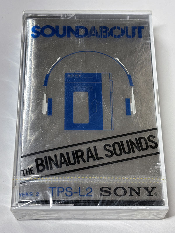 カセットテープ SONY TPS-L2 SOUNDABOUT サウンドアバウト デモンストレーションテープ パッケージ表