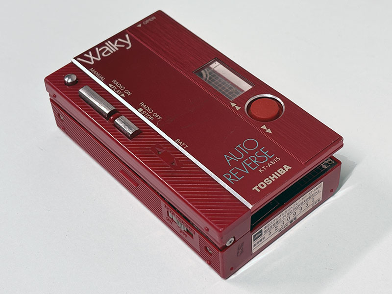 TOSHIBA Walky KT-AS15 ポータブルカセットプレーヤー 本体1