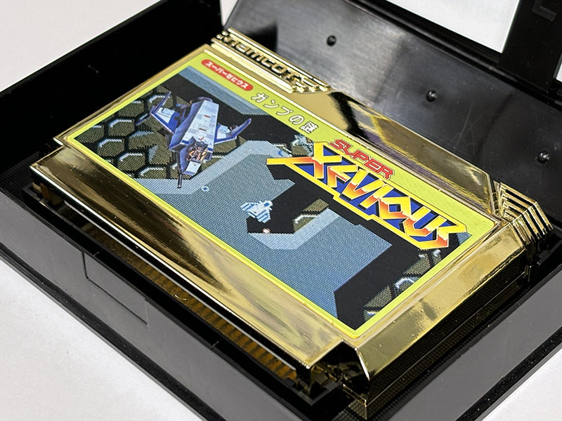 ファミコンソフト SUPER XEVIOUS スーパーゼビウス カセット拡大