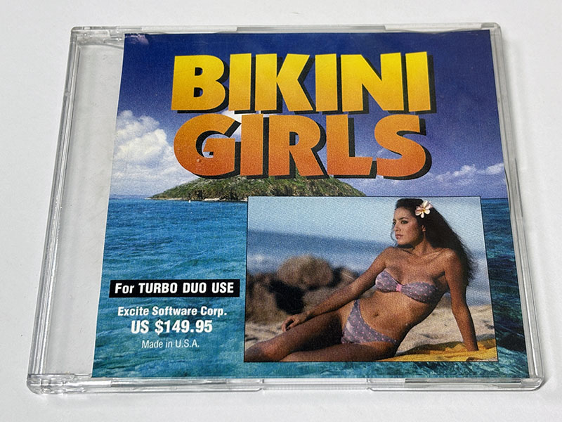 PCエンジンソフト BIKINI GIRLS ビキニガールズ パッケージ表