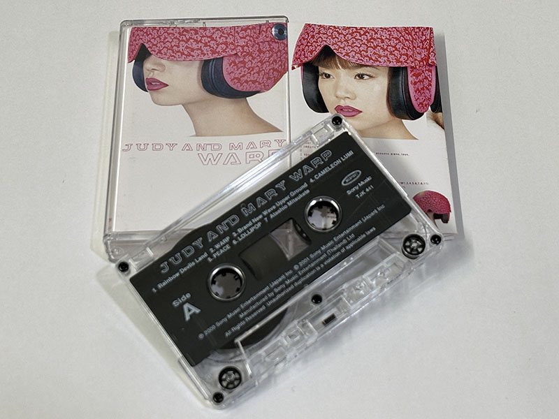 カセットテープ JUDY AND MARY ジュディ・アンド・マリー WARP ワープ 同梱物