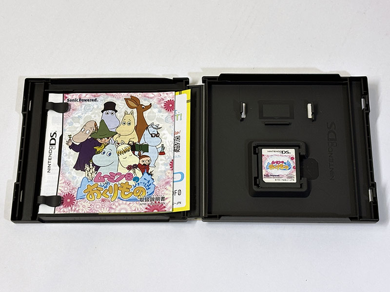 ニンテンドーDSソフト ムーミン谷のおくりもの 同梱物