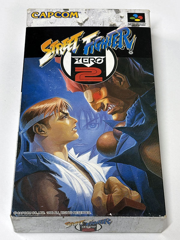 スーパーファミコンソフト ストリートファイターZERO2 パッケージ表