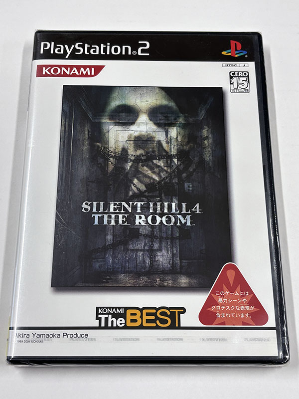 PlayStation2ソフト SILENT HILL 4 THE ROOM サイレントヒル4 ザ・ルーム BEST版 未開封品 パッケージ表
