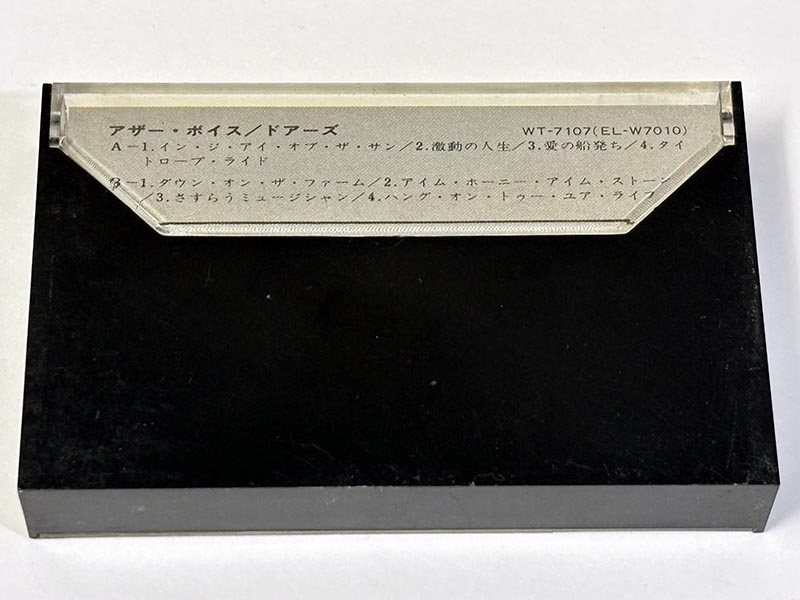 カセットテープ:アルバム ドアーズ THE DOORS アザー・ボイス OTHER VOICES パッケージ裏