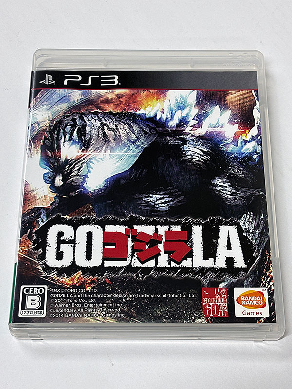 PlayStation3ソフト GODZILLA ゴジラ パッケージ表