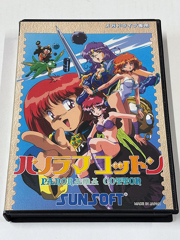 メガドライブソフト パノラマコットン パッケージ表