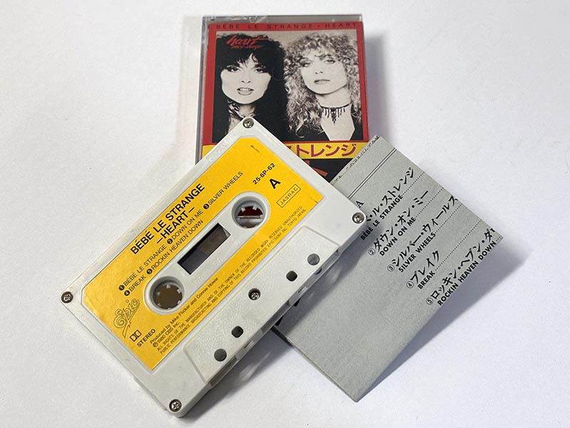 カセット:アルバム ハート Heart ベベ・ル・ストレンジ Bébé le Strange 同梱物
