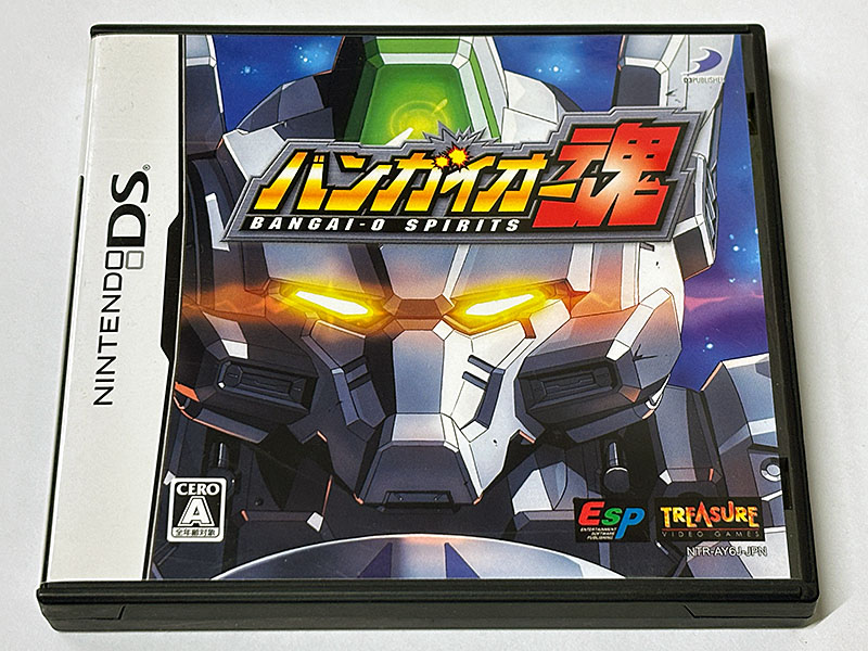ニンテンドーDSソフト バンガイオー魂 BANGAI-O SPIRITS パッケージ表