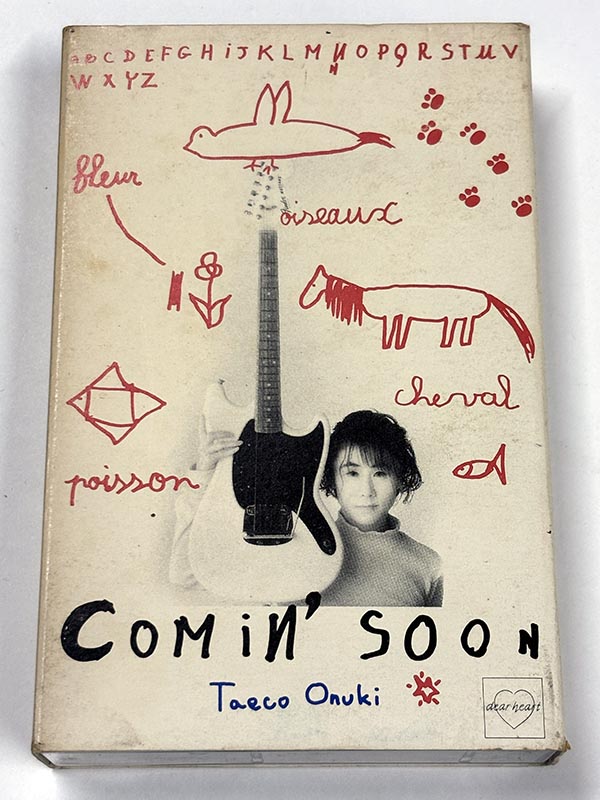 カセットテープ:アルバム 大貫妙子 Comin' Soon パッケージ表