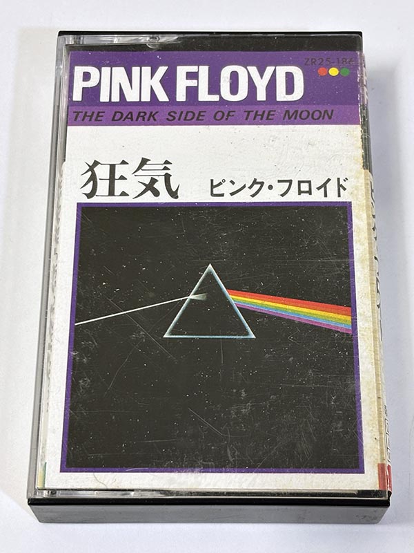 カセットテープ:アルバム ピンク・フロイド THE DARK SIDE OF THE MOON 狂気 パッケージ表