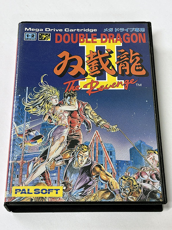 メガドライブソフト 双截龍Ⅱ The Revenge ダブルドラゴン2 ザ・リベンジ パッケージ表