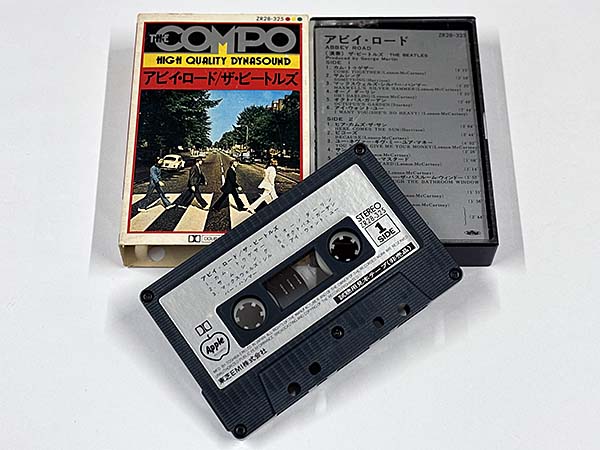 カセットテープ:アルバム ザ・ビートルズ アビイ・ロード 非売品 同梱物