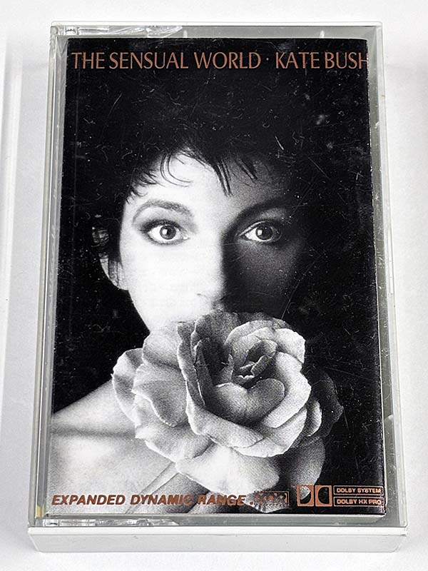 カセットテープ:アルバム ケイト・ブッシュ KATE BUSH センシュアル・ワールド THE SENSUAL WORLD パッケージ表