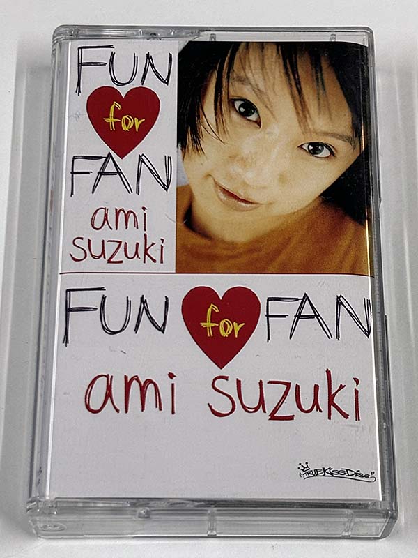 カセットテープ:ベストアルバム 鈴木あみ FUN for FUN パッケージ表