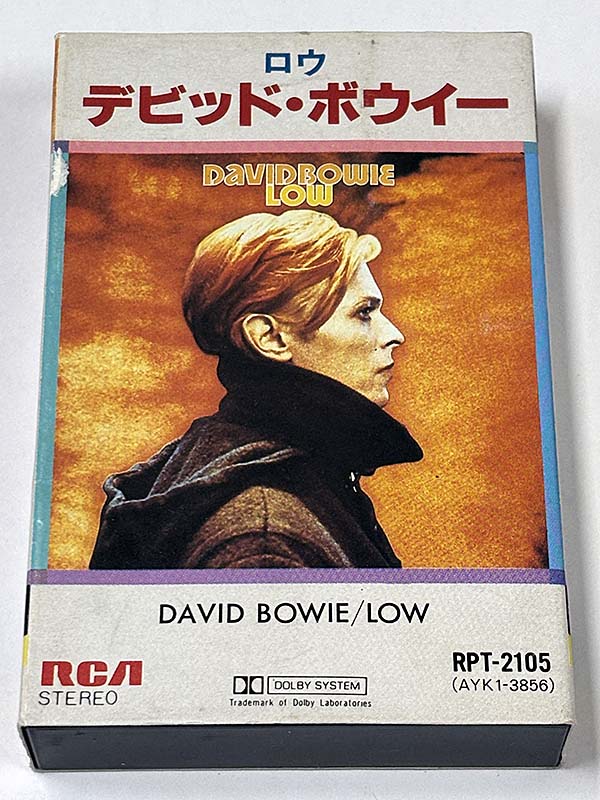 カセットテープ:アルバム デビッド・ボウイ DAVID BOWIE ロウ LOW パッケージ表
