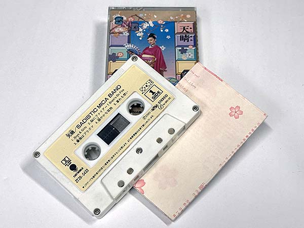 カセットテープ:アルバム SADISTIC MICA BAND 天晴 あっぱれ 同梱物