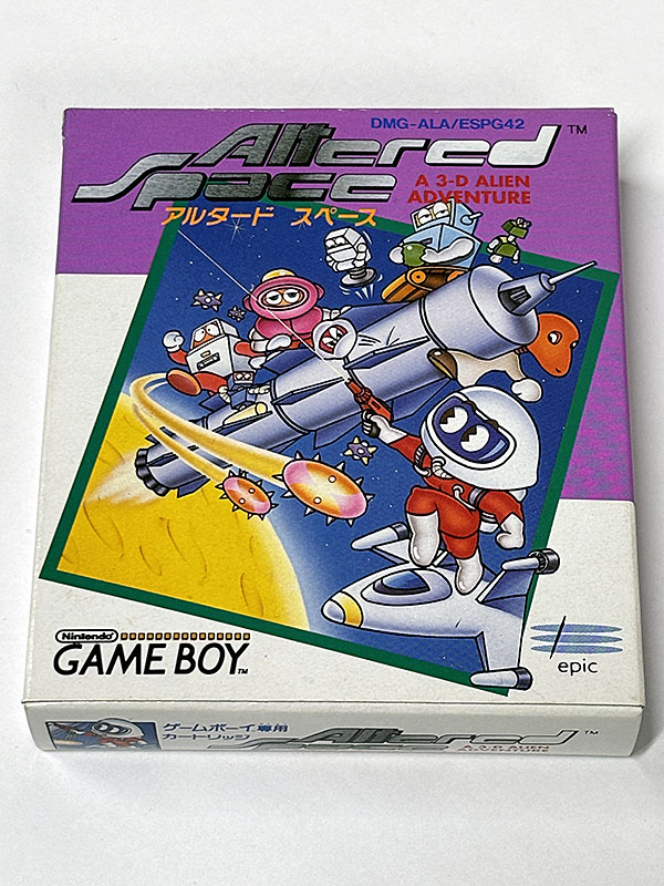 ゲームボーイソフト Altered Space アルタード スペース パッケージ表