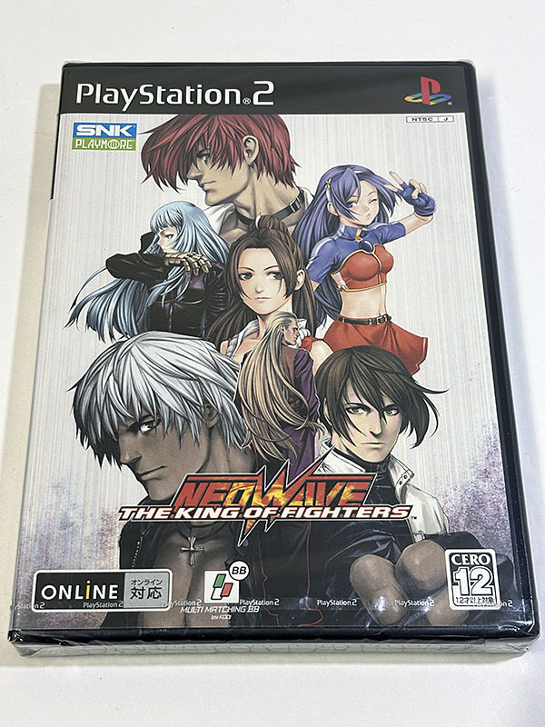 PlayStation2ソフト THE KING OF FIGHTERS NEO WAVE ザ・キング・オブ・ファイターズ ネオウェイブ 未開封品 パッケージ表