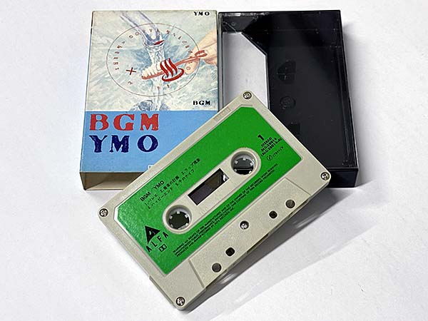 カセットテープ:アルバム イエロー・マジック・オーケストラ YMO ビー・ジー・エム BGM 同梱物