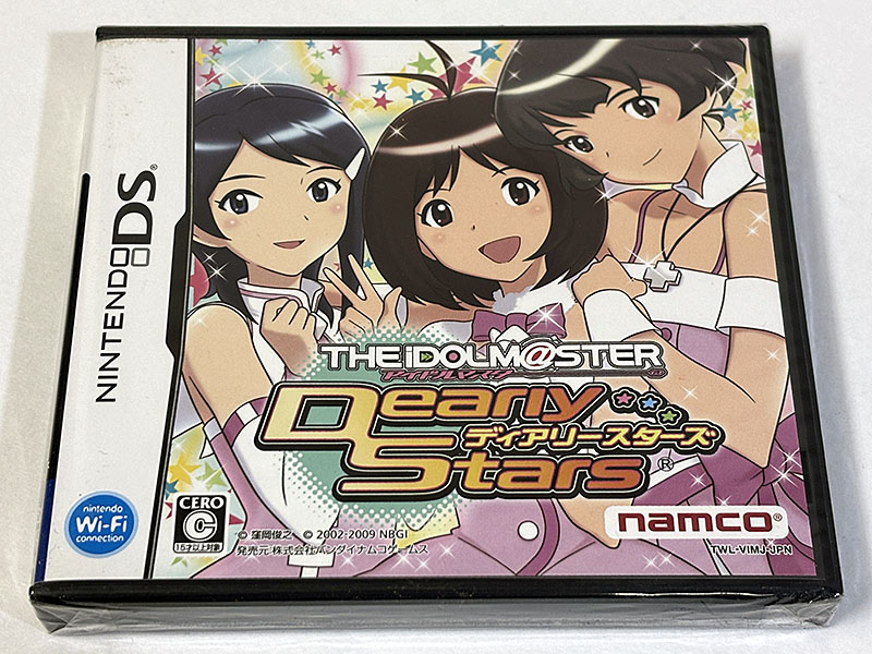 ニンテンドーDSソフト THE iDOLM@STER Dearly Stars アイドルマスター ディアリースターズ 未開封品 パッケージ表