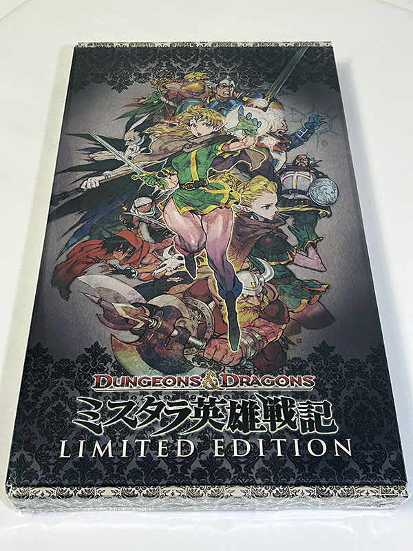 PlayStation3ソフト DUNGEONS & DRAGONS ダンジョンズ&ドラゴンズ ミスタラ英雄戦記 LIMITED EDITION 未開封品 パッケージ表