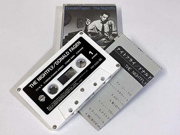 カセットテープ:アルバム Donald Fagen ドナルド・フェイゲン The Nightfly ナイトフライ 同梱物