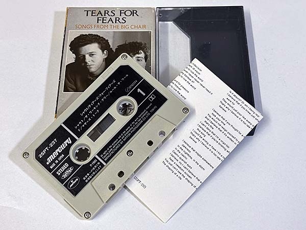 カセットテープ:アルバム Tears For Fears ティアーズ・フォー・フィアーズ SHOUT シャウト 同梱物